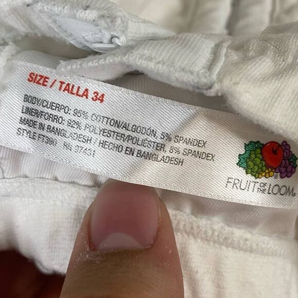 Fruit of the Loom White Unlined Front Close Racerback Bra Size 34" - Picture 5 of 5